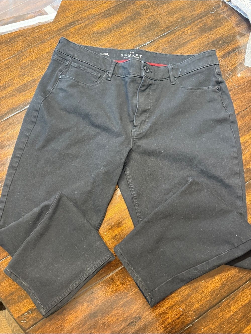 White House Black Market Black Ankle Jeans